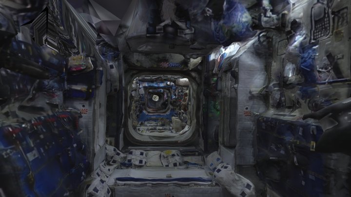 International Space Station 3D Model