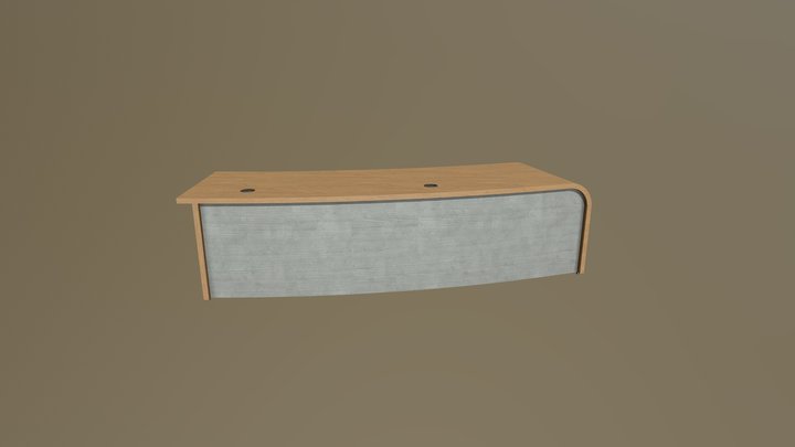 Reception Desk 7 VC 3D Model