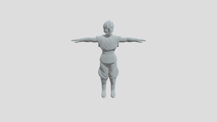 Dbsz___gohan_black_by_o_dv89_o_dj8rj4k 3D Model