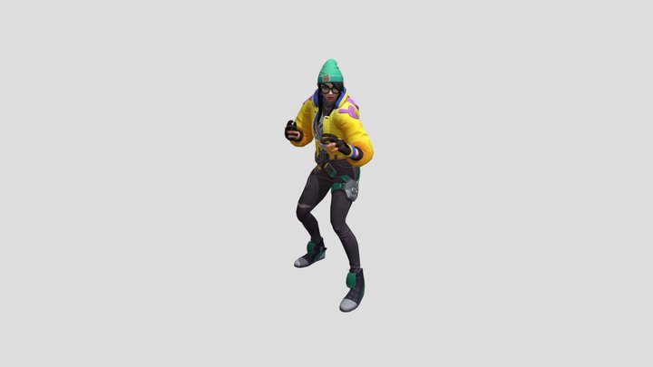 Killjoy (Fighting Stance) – Modello 3D gratuito STL