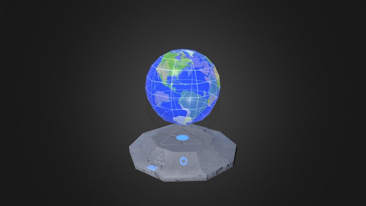 Props - scifi globe 3D Model