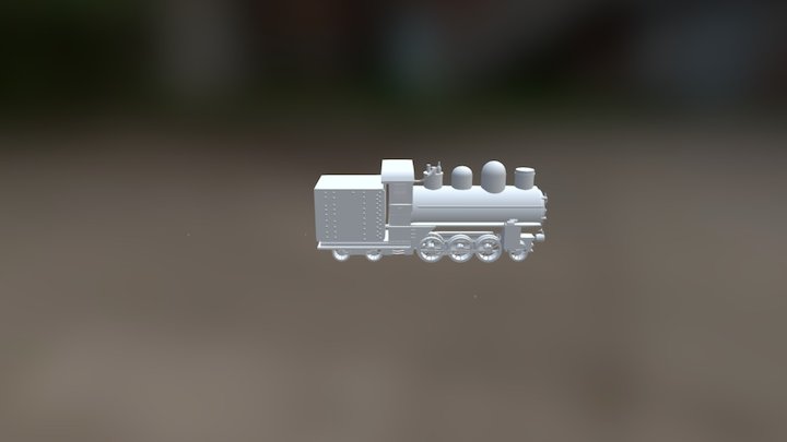Locomotora 3D Model