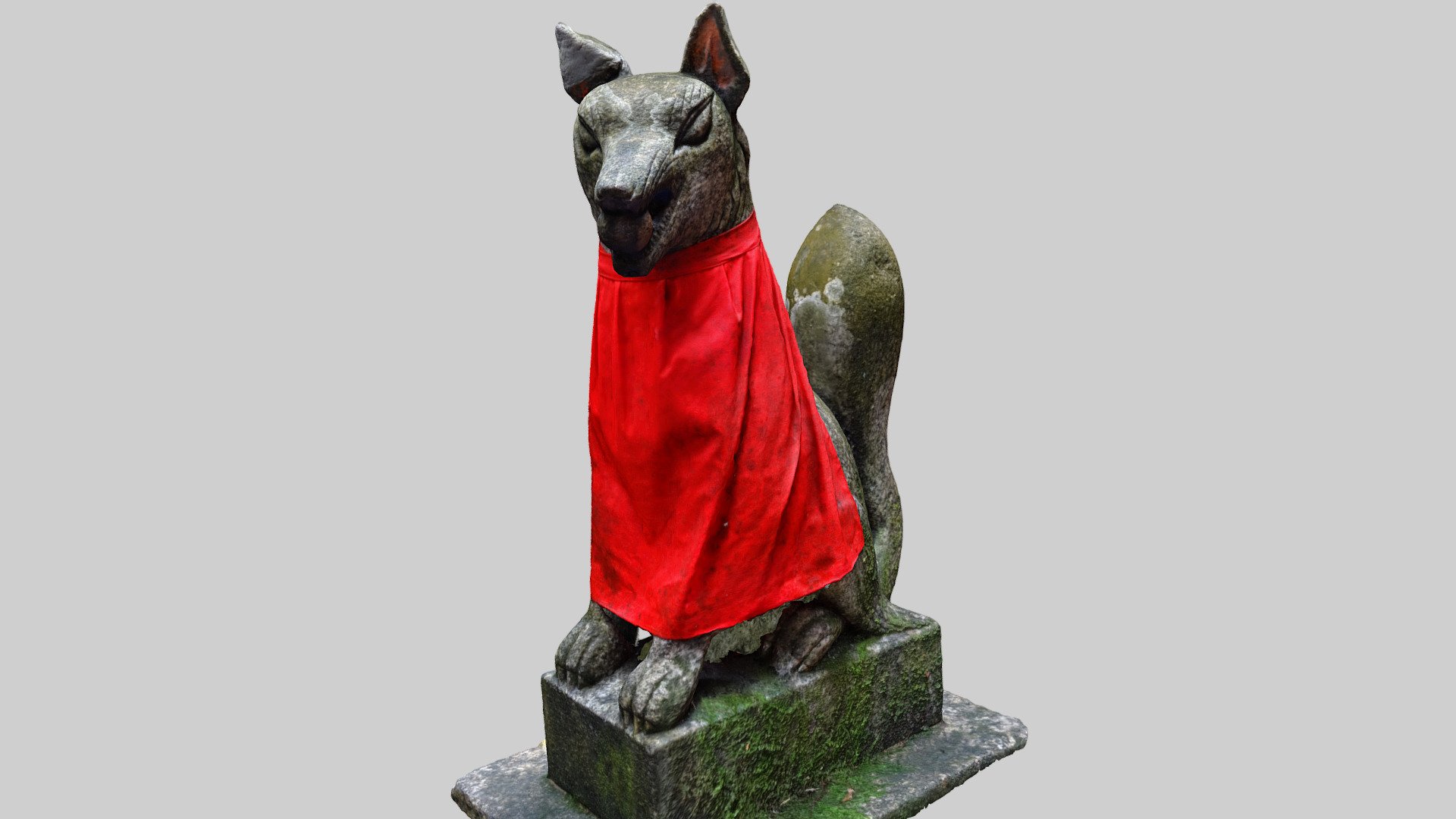 Fox Statue at Fushimi Inari-taisha