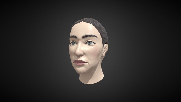AGC Bust 3D Model