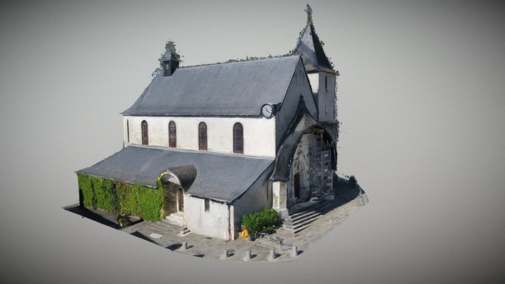 Eglise de Bosdarros 3D Model