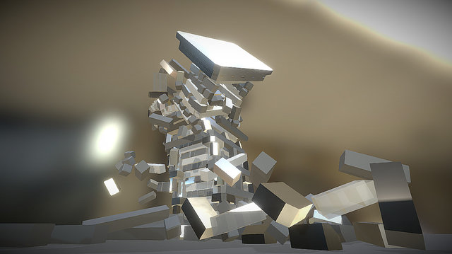 Bullet Physics Animation 6 Earthquake