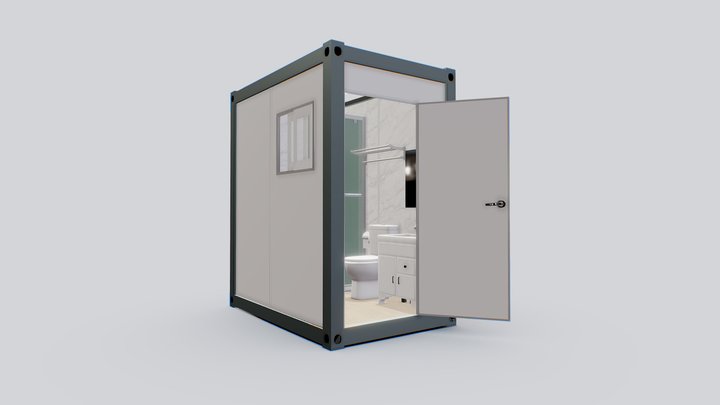 Super Sub Portable Bathroom 3D Model