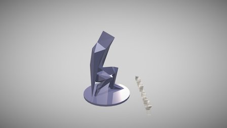 Xavier Veilhan Sculpture 3D Model