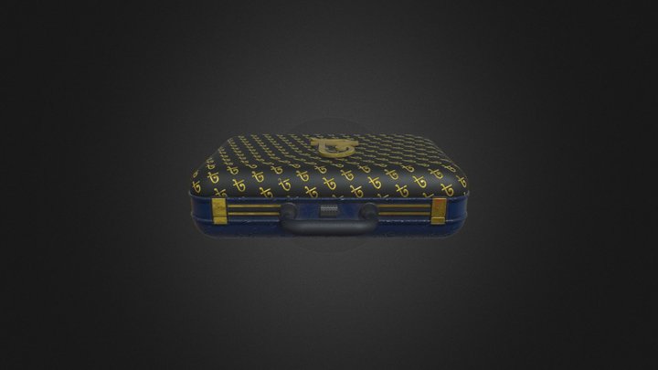 Money Briefcase Taka 3D Model