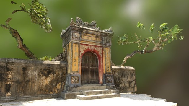 acient gate 1 3D Model