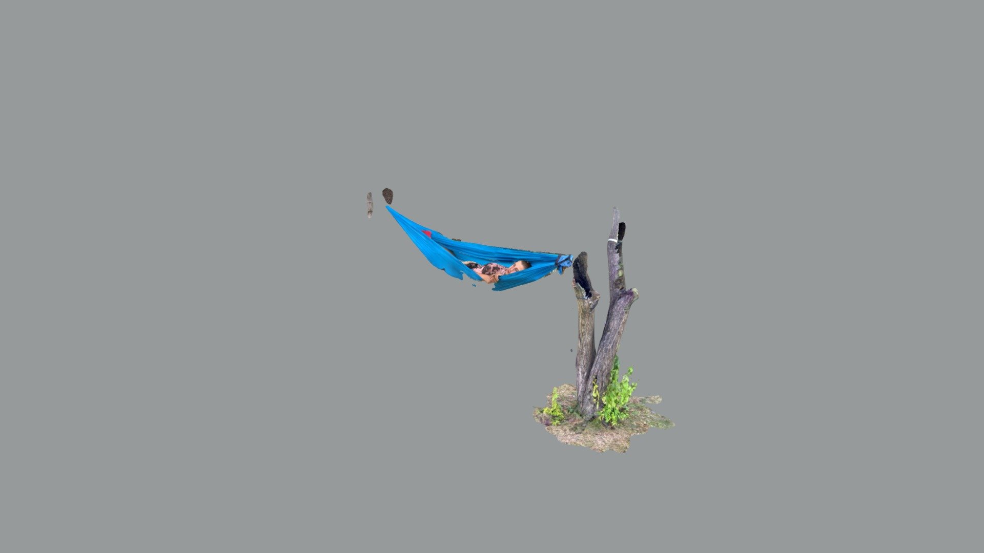 Maris in hammock