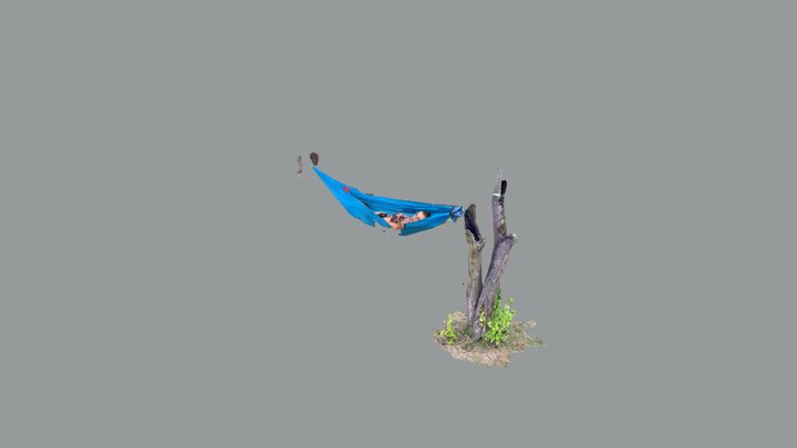 Maris in hammock 3D Model