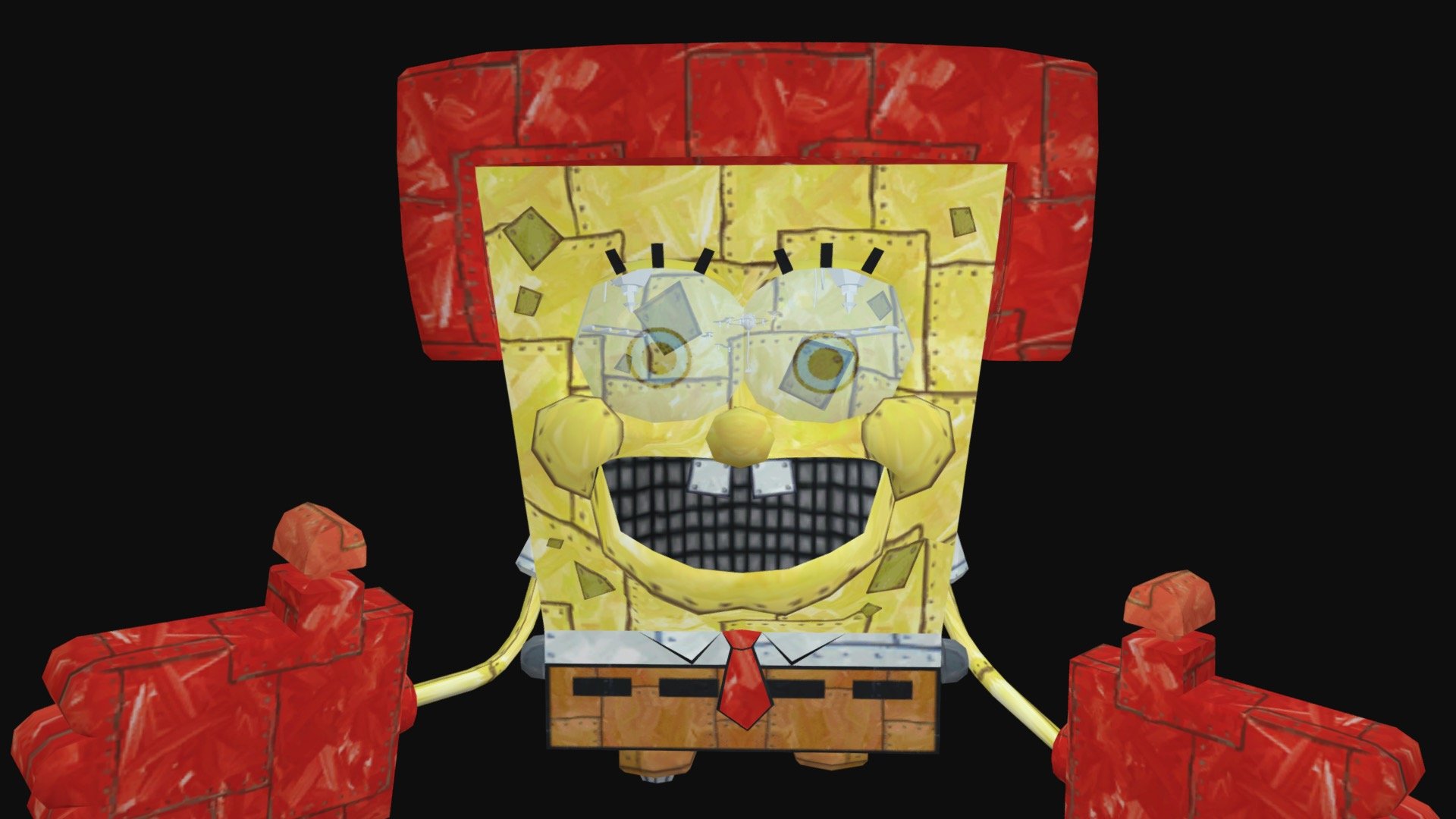 BFBB - SpongeBot SteelPants Animation Pack - Download Free 3D model by ...