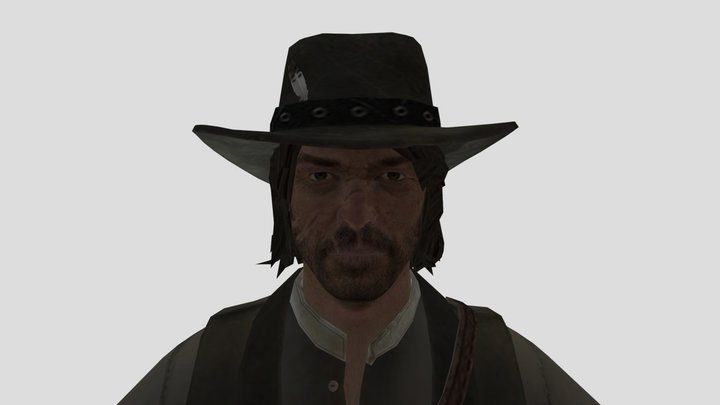 RDR1 - John Rancher 3D Model