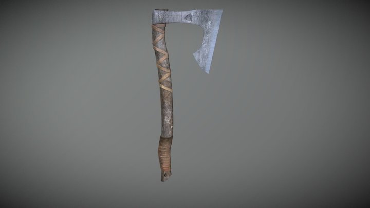 Viking Axe 3D Model