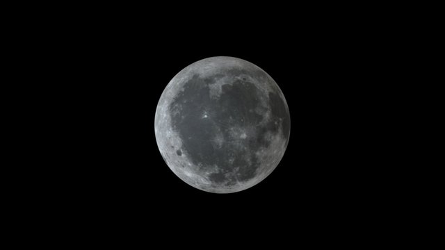 Moon 3D Model