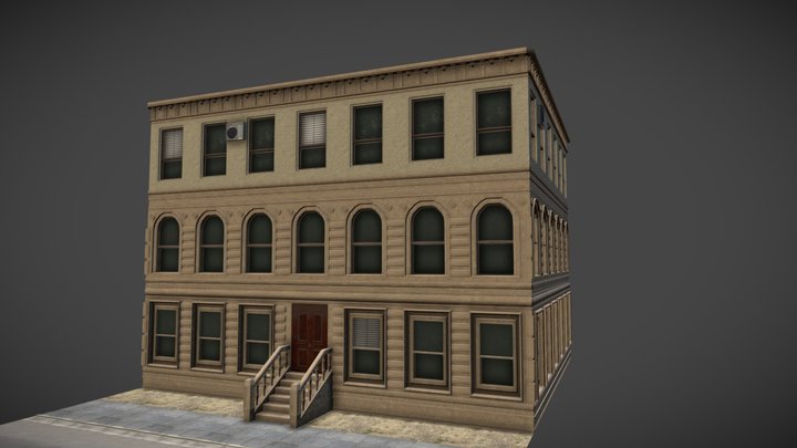 Modular Building 3D Model