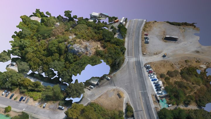Situacija Becici Simplified 3d Mesh 3D Model
