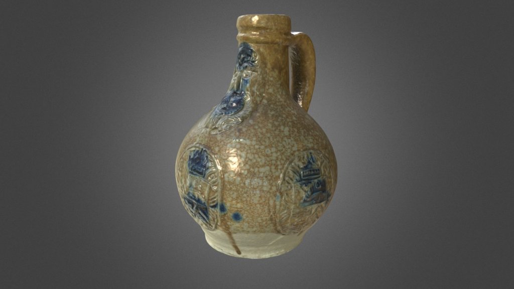 Baardmankruik — Sketchfab embed 3D viewer