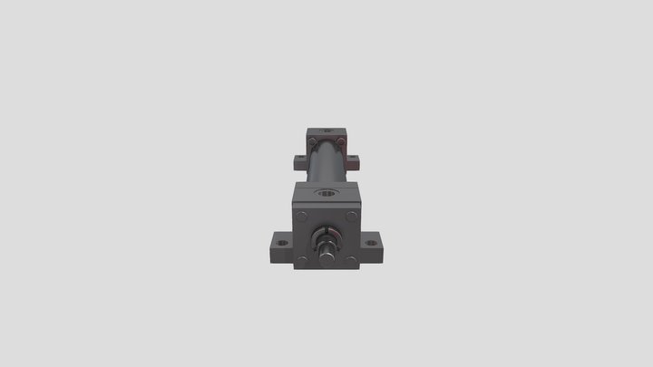 Hydraulic cylinder - type E – Modèle 3D gratuit STL
