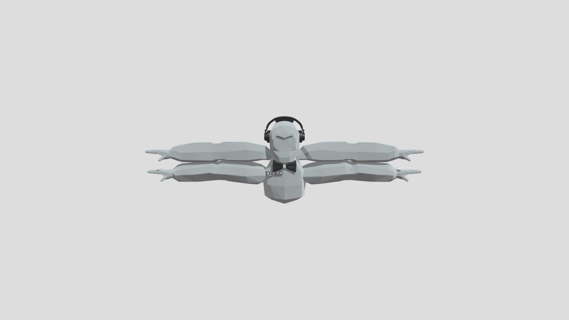 Gorilla Tag_IK_ Rig_4 Arms - Download Free 3D model by ...