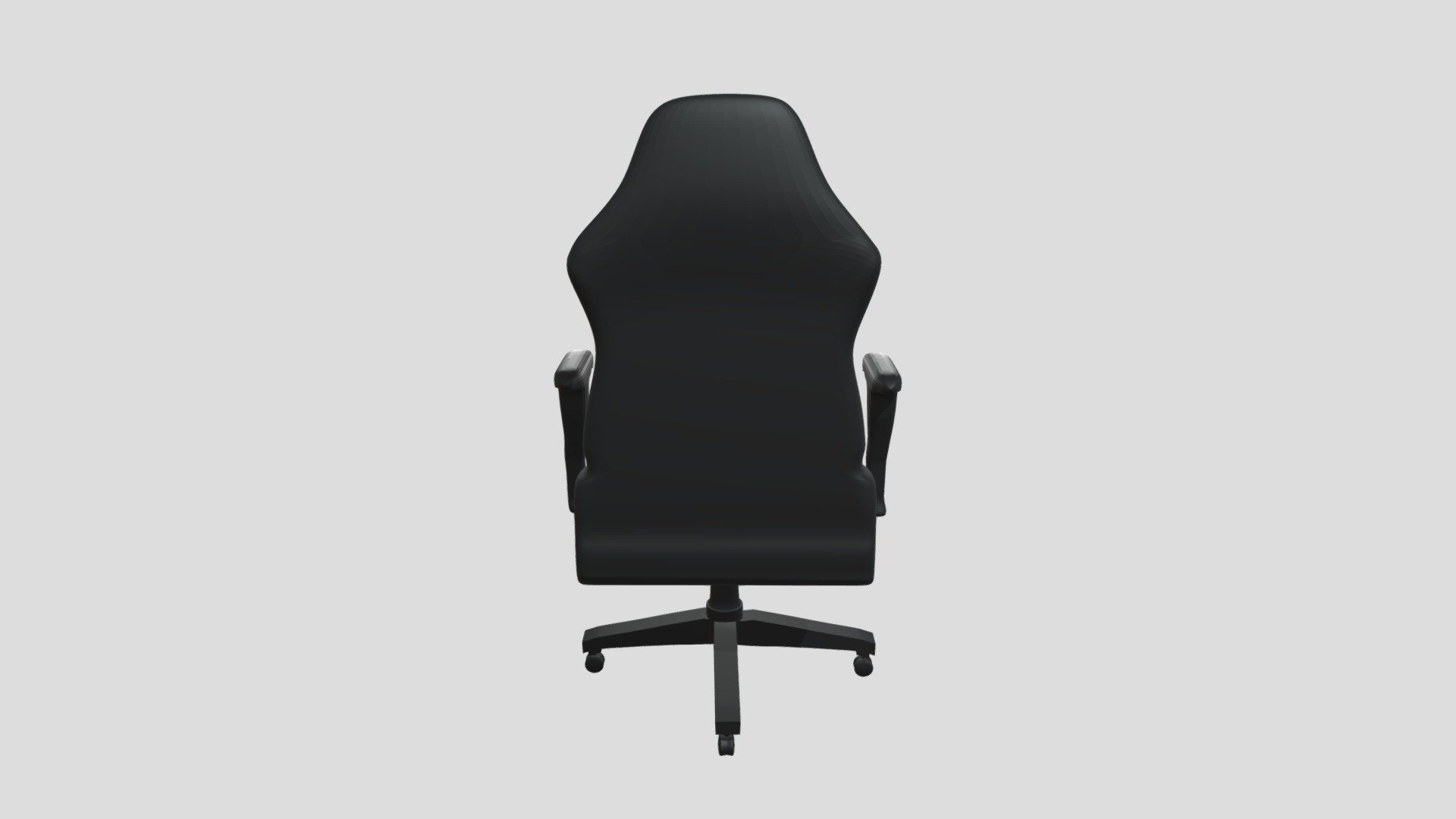 Gaming stol - High poly