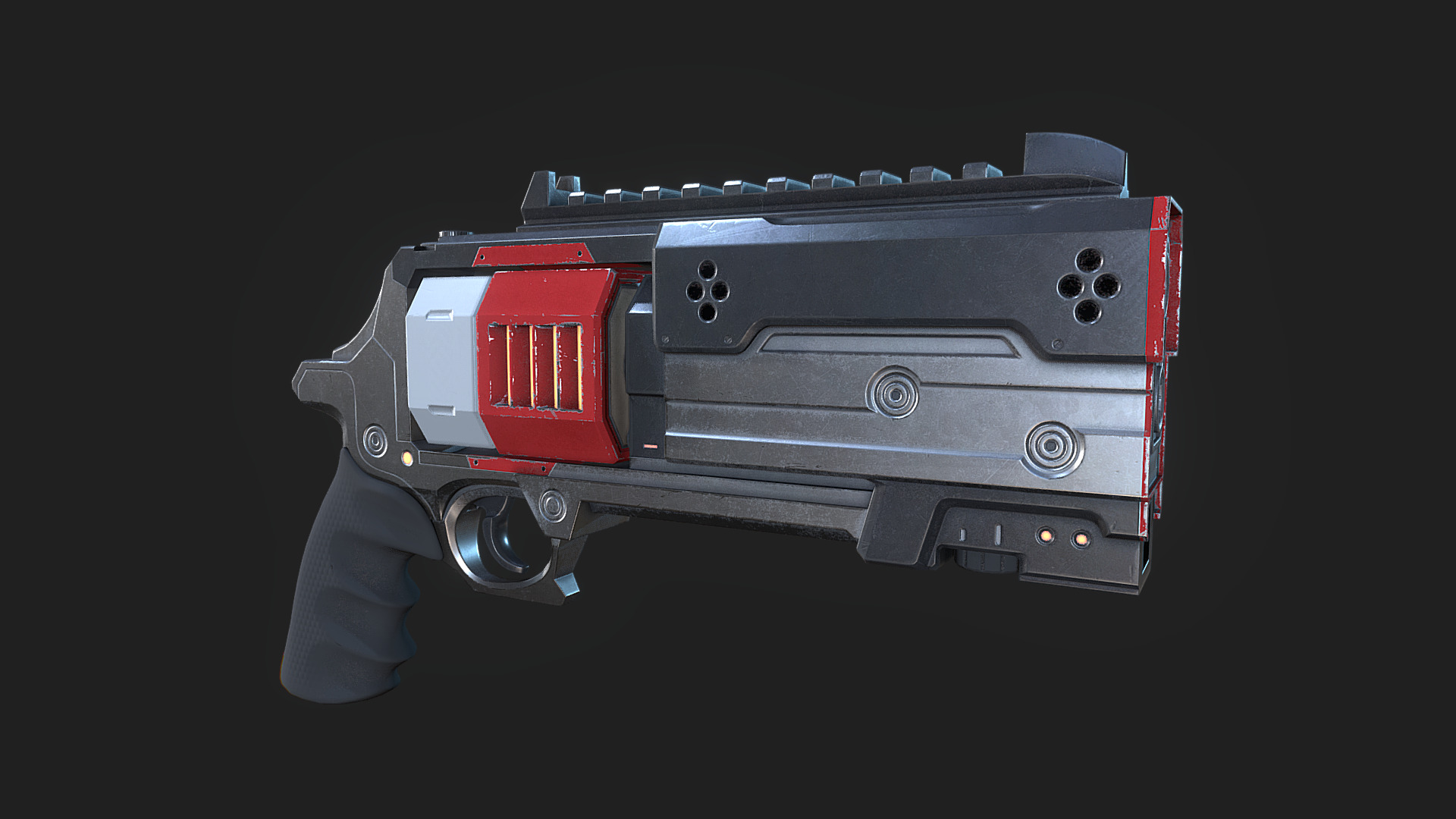 (2018) Weapon for VR Game - 3D model by goldengrifon [22679d2] - Sketchfab