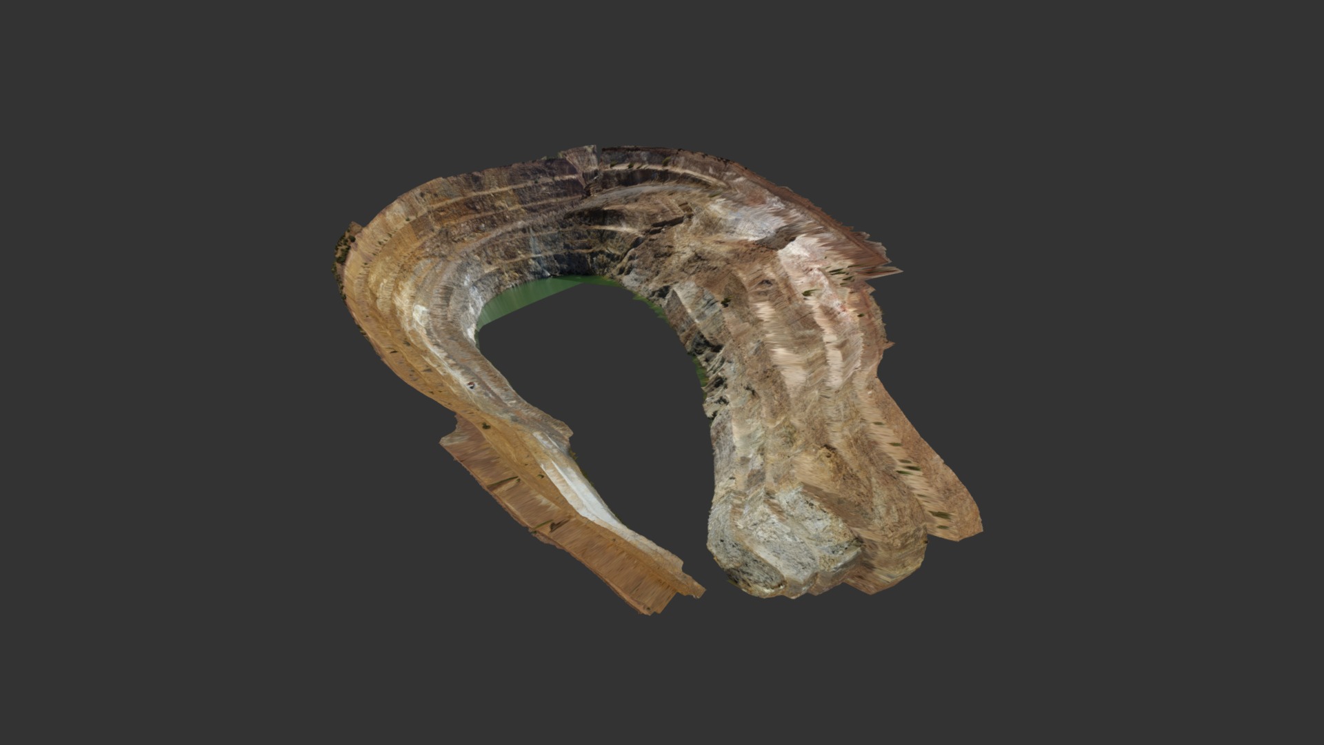 3D model Forrestania Mine - This is a 3D model of the Forrestania Mine. The 3D model is about a close-up of a snake.