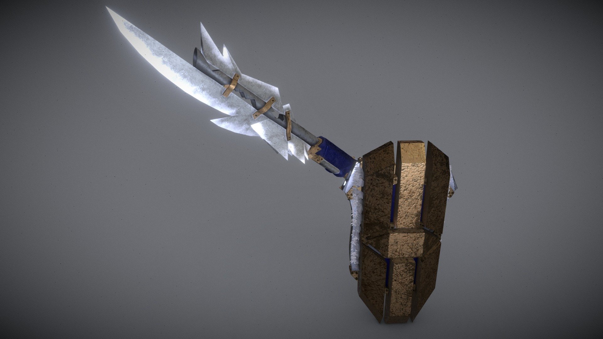 Cyrust, bulkhead. lance and shield - 3D model by LukaLaFloof [2268d14 ...