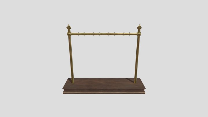Sword Rack 02 3D Model