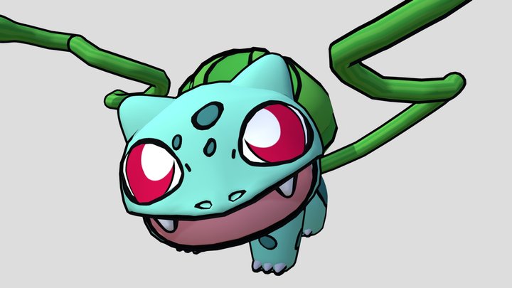 Pokemon - Bulbasaur 3D Model