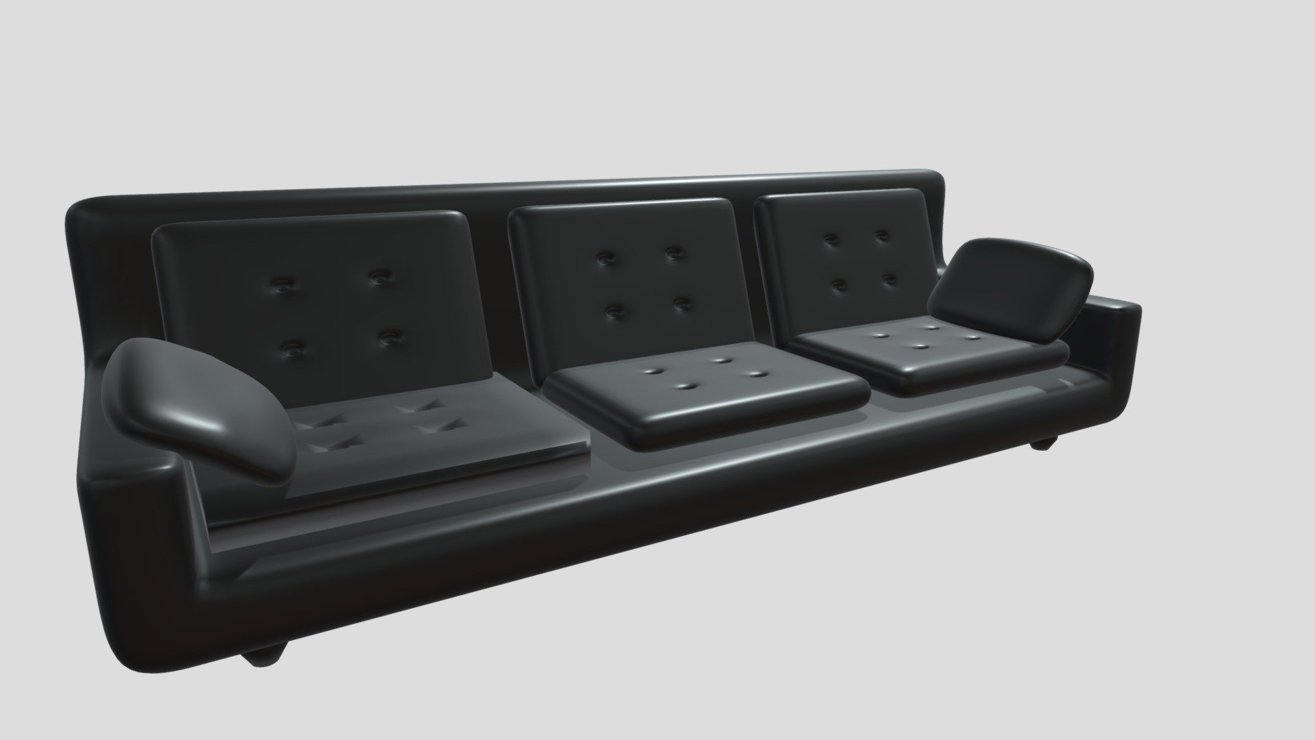 Black sofa