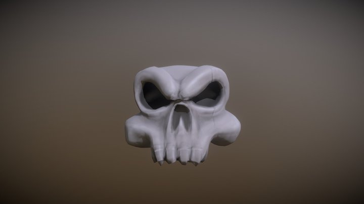 Skull Asset 3D Model