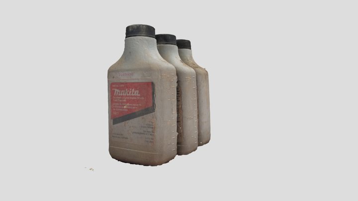 Daanish - Plastic Bottles 3in1 3D Model