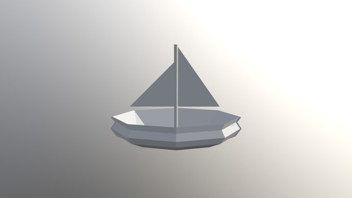 Sail Boat 3D Model