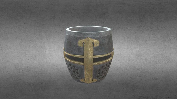 Medieval Mug 3D Model