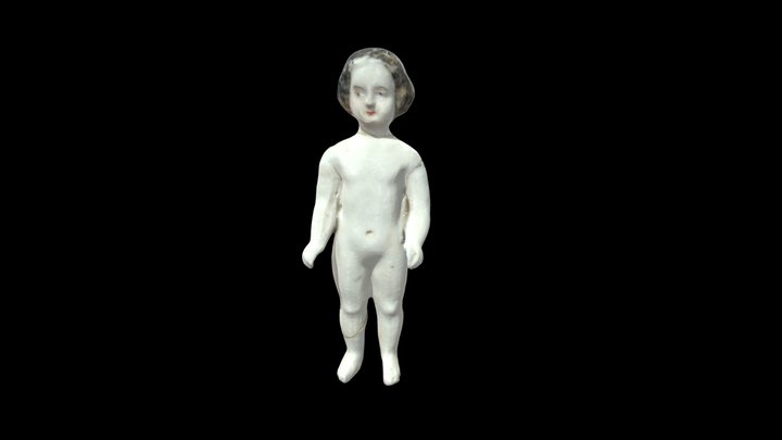 Frozen Charlotte Doll 3D Model