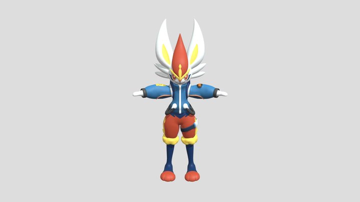 Mobile - Pokemon Unite - Playable Pokemon - #081 3D Model