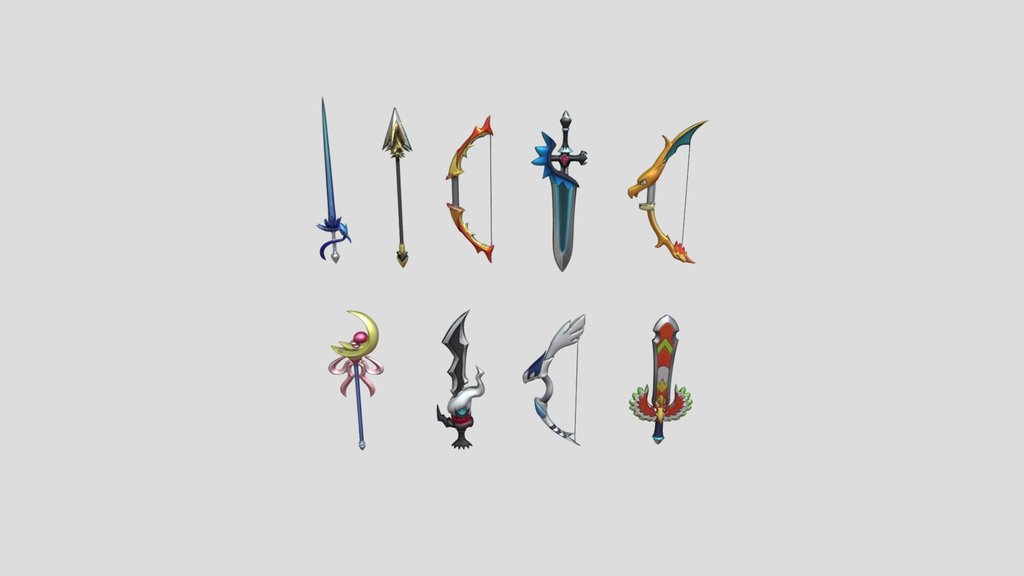 Nine Arcane Weapons