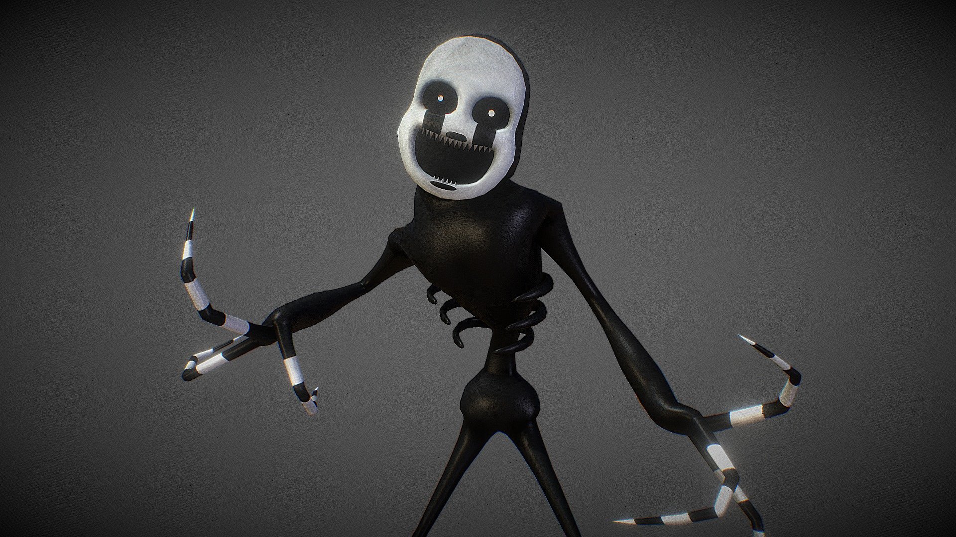 Nightmarionne (From Fnaf 4) - 3D model by iiVyy [226fc99] - Sketchfab