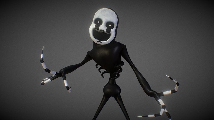 Nightmarionne (From Fnaf 4) 3D Model