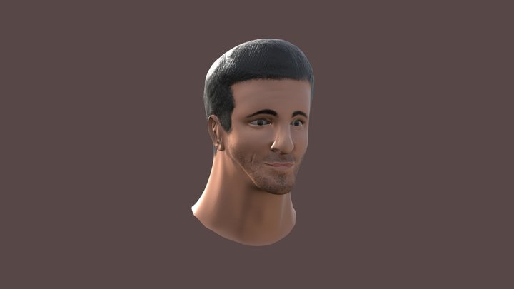 Ryan Reynolds Head Bust 3D Model