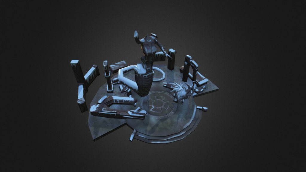 Madusa Ruins - 3D model by cgworkers [2270027] - Sketchfab