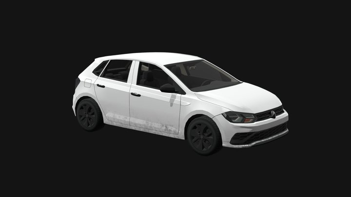 Volkswagen Polo Track 2023 3D Model