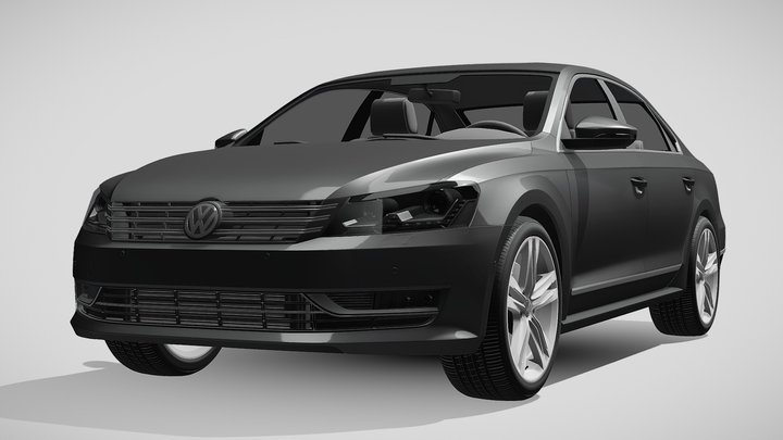 Volkswagen Passat China NMS 2016 3D Model