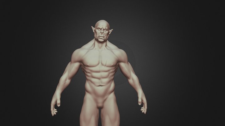 Orc 3D Model