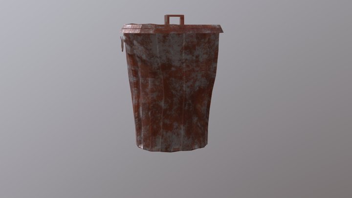 Waste Box 3D Model