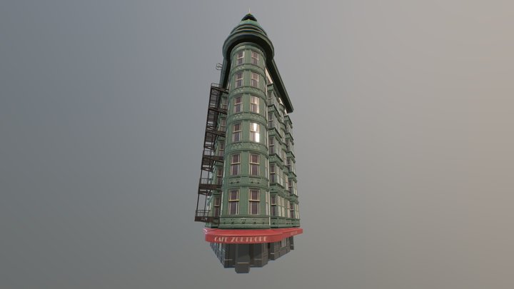Columbus Tower 3D Model
