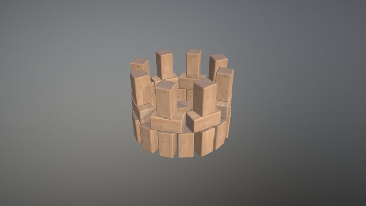Unit Block 1 3D Model