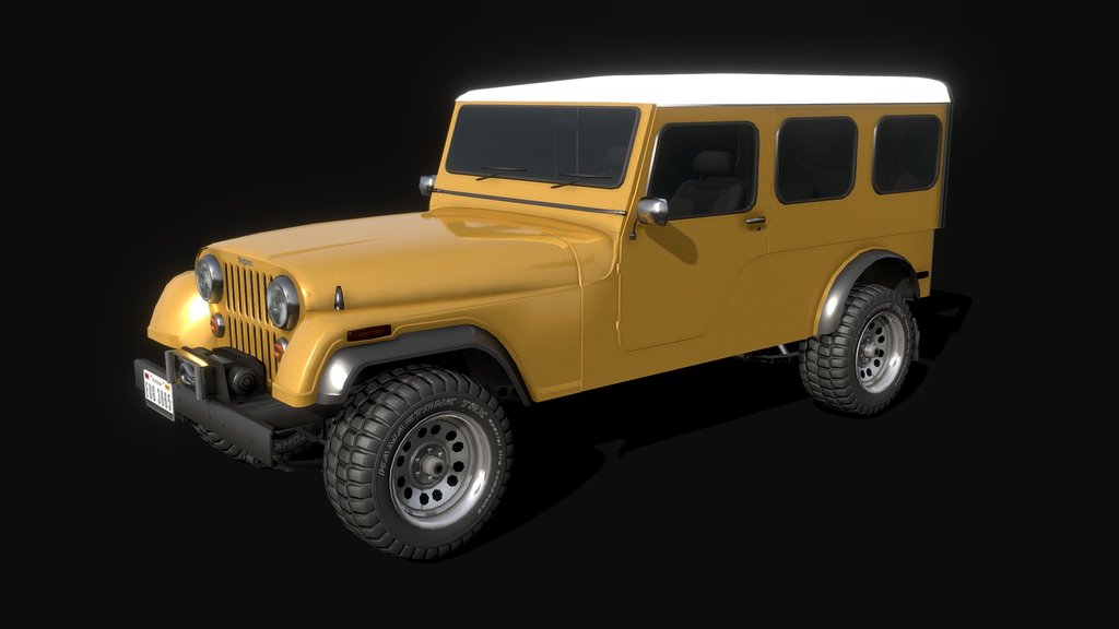 Eugene MK6 '65 - Low poly model